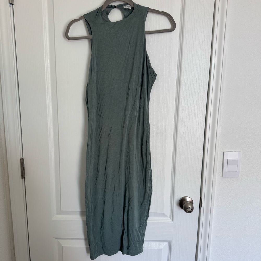 Charlotte Russe Elegant Sleeveless Green Dress